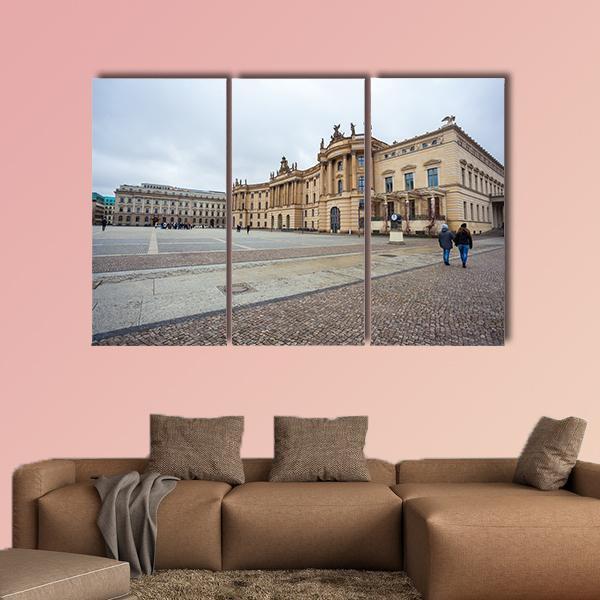 The Humboldt University Berlin Canvas Wall Art-3 Horizontal-Gallery Wrap-37" x 24"-Tiaracle