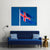 The Icelandic Flag Canvas Wall Art-1 Piece-Gallery Wrap-36" x 24"-Tiaracle