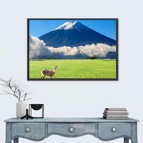 The Imaging Of Beautiful Landscape With Nice Nature Color Canvas Wall Art-1 Piece-Floating Frame-24" x 16"-Tiaracle