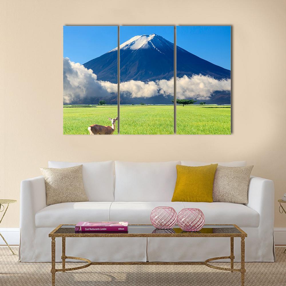 The Imaging Of Beautiful Landscape With Nice Nature Color Canvas Wall Art-3 Horizontal-Gallery Wrap-37" x 24"-Tiaracle