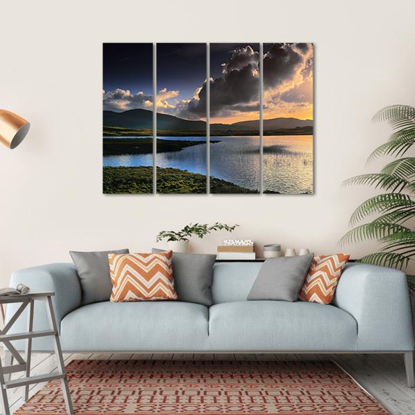 Isle Of Skye Scotland Canvas Wall Art-4 Horizontal-Gallery Wrap-34" x 24"-Tiaracle