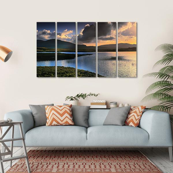 Isle Of Skye Scotland Canvas Wall Art-5 Horizontal-Gallery Wrap-22" x 12"-Tiaracle