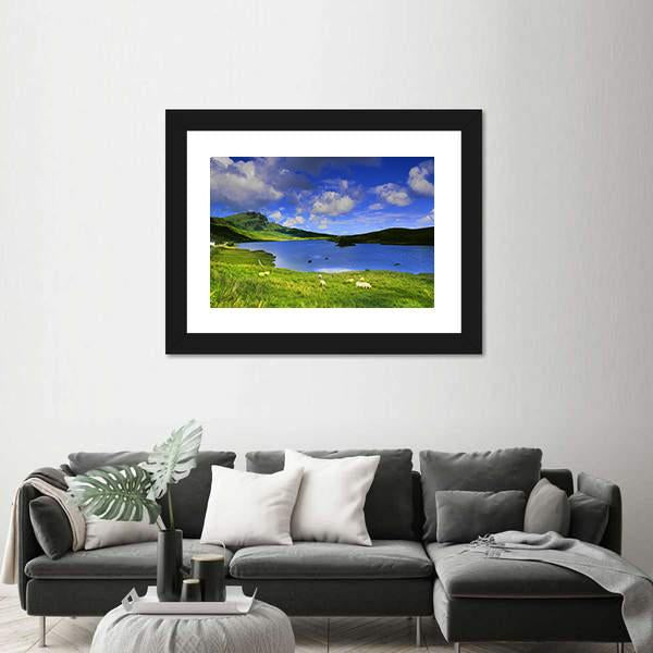 The Isle Of Skye Scotland Canvas Wall Art-1 Piece-Framed Print-20" x 16"-Tiaracle