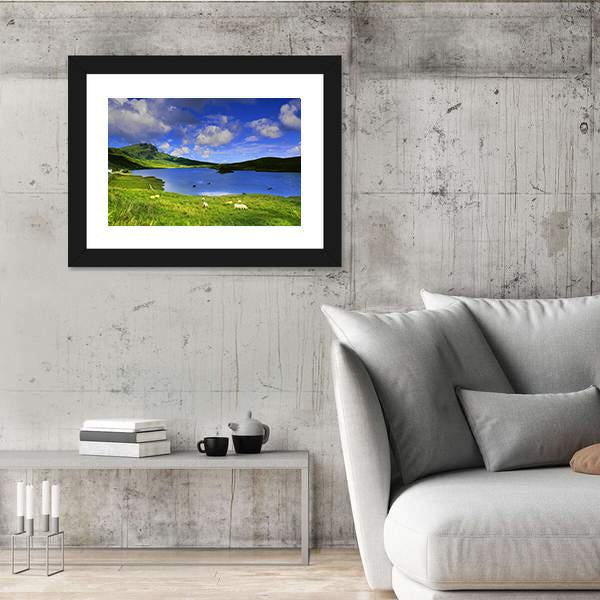 The Isle Of Skye Scotland Canvas Wall Art-3 Horizontal-Gallery Wrap-25" x 16"-Tiaracle