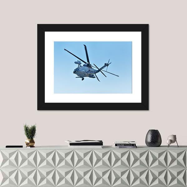 The Jasdf UH-60j Canvas Wall Art-3 Horizontal-Gallery Wrap-25" x 16"-Tiaracle