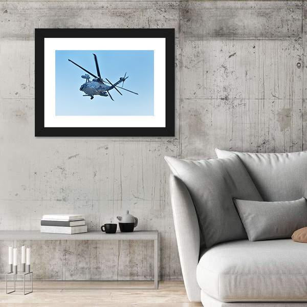 The Jasdf UH-60j Canvas Wall Art-3 Horizontal-Gallery Wrap-25" x 16"-Tiaracle