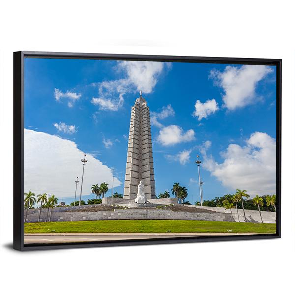 The Jose Marti Memorial Canvas Wall Art-3 Horizontal-Gallery Wrap-25" x 16"-Tiaracle