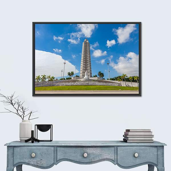 The Jose Marti Memorial Canvas Wall Art-5 Horizontal-Gallery Wrap-22" x 12"-Tiaracle