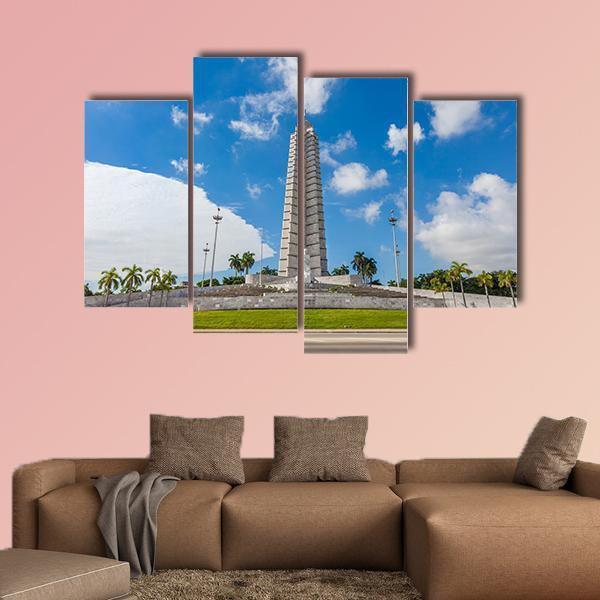The Jose Marti Memorial Canvas Wall Art-4 Pop-Gallery Wrap-50" x 32"-Tiaracle