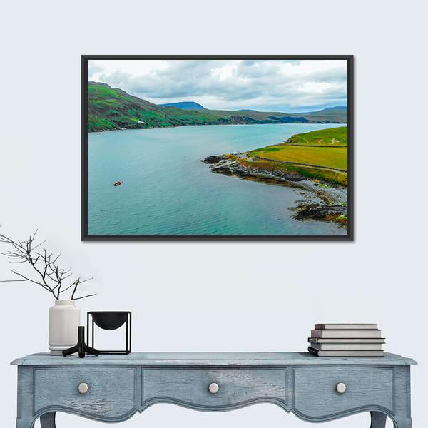 The Kyle Of Durness Scotland Canvas Wall Art-3 Horizontal-Gallery Wrap-25" x 16"-Tiaracle