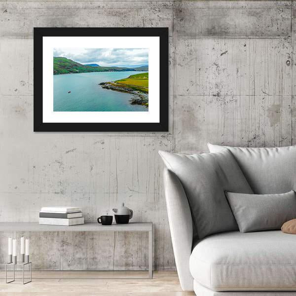 The Kyle Of Durness Scotland Canvas Wall Art-3 Horizontal-Gallery Wrap-25" x 16"-Tiaracle