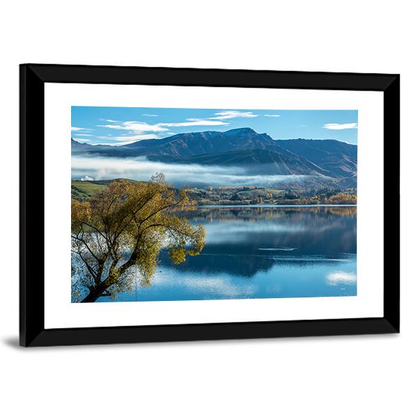 The lake Hayes Canvas Wall Art-3 Horizontal-Gallery Wrap-25" x 16"-Tiaracle