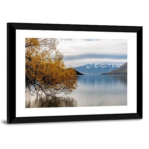 The Lake Wakatipu Canvas Wall Art-3 Horizontal-Gallery Wrap-25" x 16"-Tiaracle