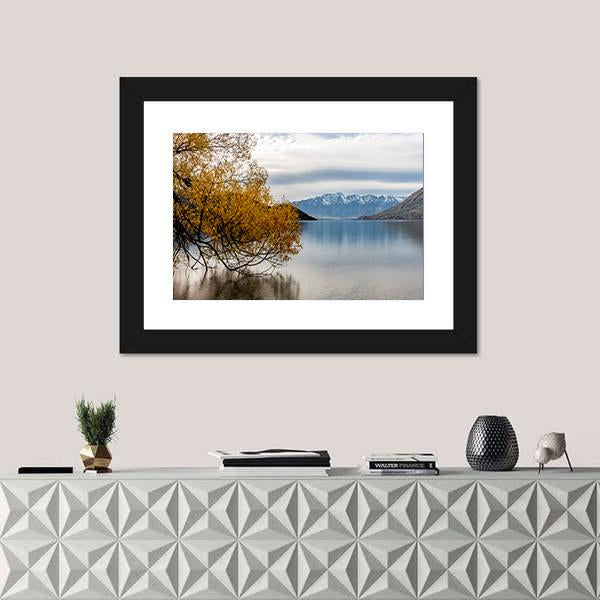 The Lake Wakatipu Canvas Wall Art-3 Horizontal-Gallery Wrap-25" x 16"-Tiaracle