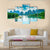 Lijiang River In Guilin Canvas Wall Art-4 Pop-Gallery Wrap-50" x 32"-Tiaracle