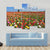 Magnificent Garden Buttercups Canvas Wall Art-5 Pop-Gallery Wrap-47" x 32"-Tiaracle