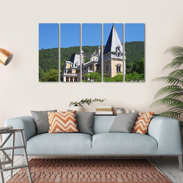 The Massandra Palace Canvas Wall Art-5 Horizontal-Gallery Wrap-22" x 12"-Tiaracle