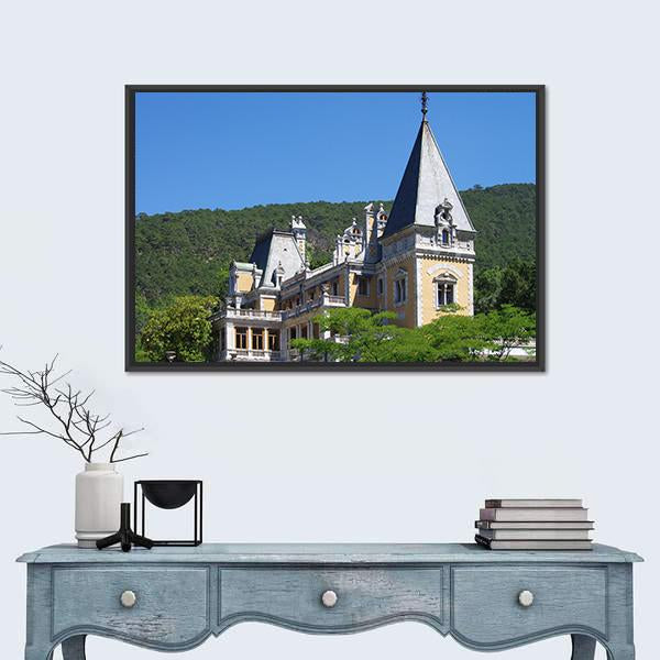 The Massandra Palace Canvas Wall Art-5 Horizontal-Gallery Wrap-22" x 12"-Tiaracle