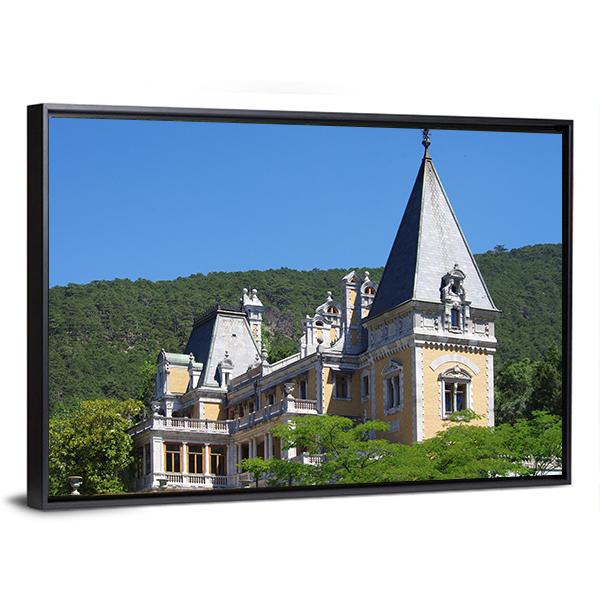 The Massandra Palace Canvas Wall Art-5 Horizontal-Gallery Wrap-22" x 12"-Tiaracle