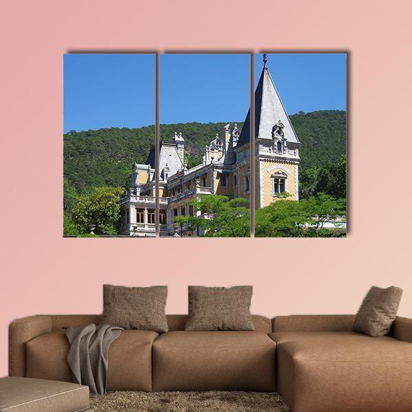The Massandra Palace Canvas Wall Art-3 Horizontal-Gallery Wrap-37" x 24"-Tiaracle