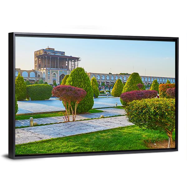 The Medieval Qapu Palace Canvas Wall Art-3 Horizontal-Gallery Wrap-25" x 16"-Tiaracle