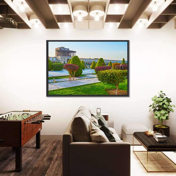 The Medieval Qapu Palace Canvas Wall Art-3 Horizontal-Gallery Wrap-25" x 16"-Tiaracle