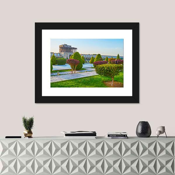 The Medieval Qapu Palace Canvas Wall Art-3 Horizontal-Gallery Wrap-25" x 16"-Tiaracle