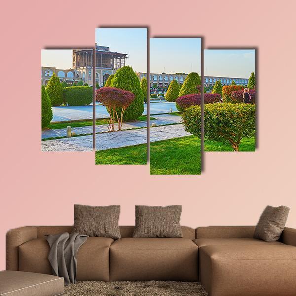 The Medieval Qapu Palace Canvas Wall Art-4 Pop-Gallery Wrap-50" x 32"-Tiaracle