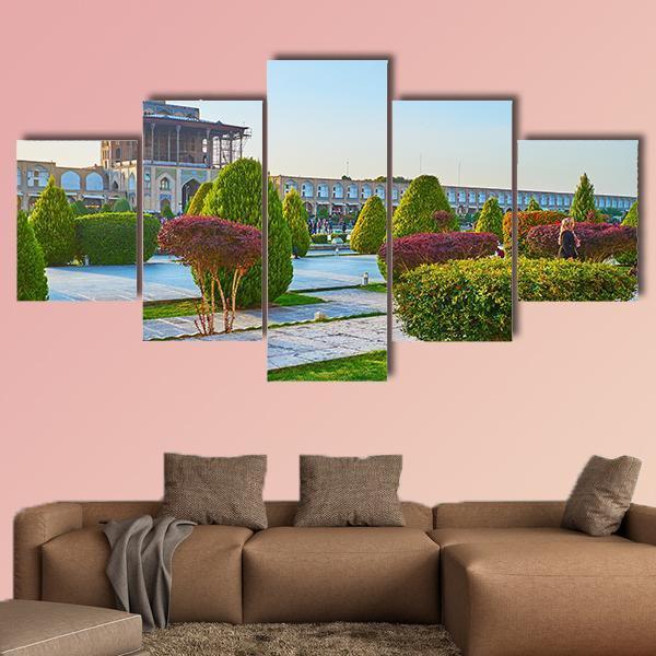 The Medieval Qapu Palace Canvas Wall Art-5 Star-Gallery Wrap-62" x 32"-Tiaracle