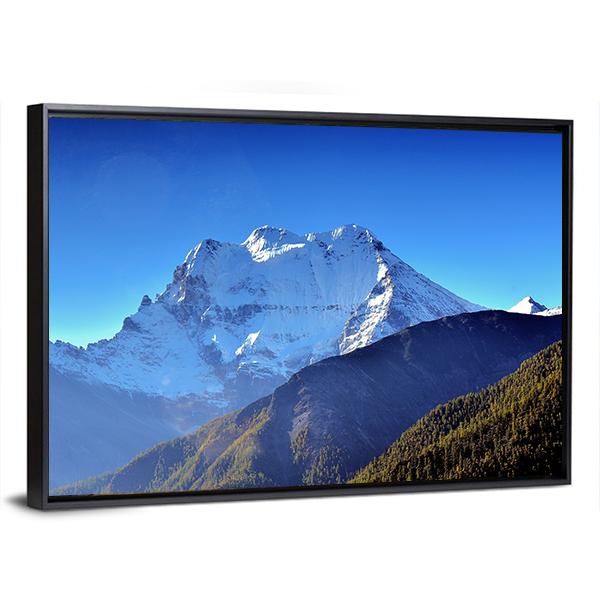 The Mountain Of God Canvas Wall Art-3 Horizontal-Gallery Wrap-25" x 16"-Tiaracle