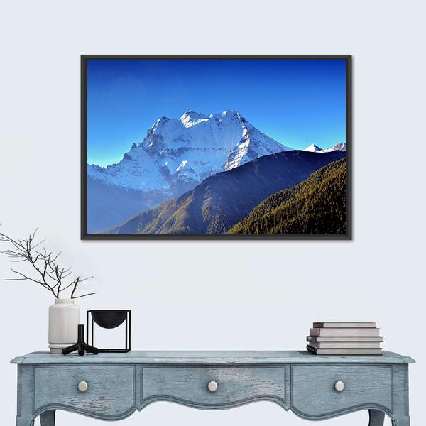 The Mountain Of God Canvas Wall Art-3 Horizontal-Gallery Wrap-25" x 16"-Tiaracle
