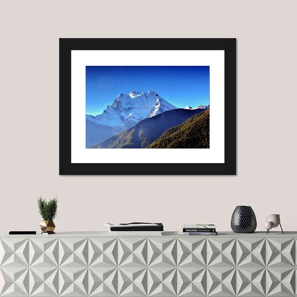 The Mountain Of God Canvas Wall Art-3 Horizontal-Gallery Wrap-25" x 16"-Tiaracle