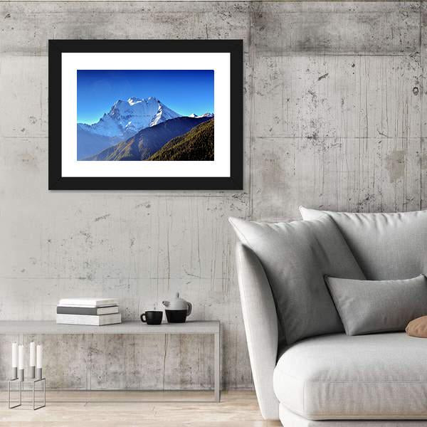 The Mountain Of God Canvas Wall Art-3 Horizontal-Gallery Wrap-25" x 16"-Tiaracle
