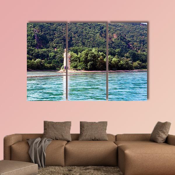 Mouse Tower Germany Canvas Wall Art-3 Horizontal-Gallery Wrap-37" x 24"-Tiaracle