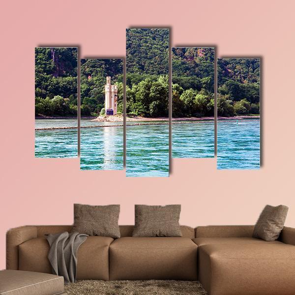 Mouse Tower Germany Canvas Wall Art-5 Pop-Gallery Wrap-47" x 32"-Tiaracle