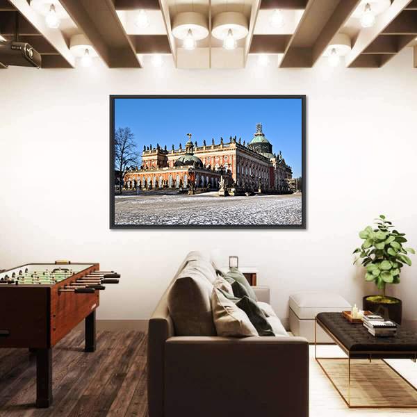 The Neues Palais Canvas Wall Art-3 Horizontal-Gallery Wrap-25" x 16"-Tiaracle
