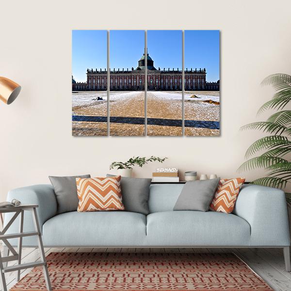 The Neues Palais Germany Canvas Wall Art-4 Horizontal-Gallery Wrap-34" x 24"-Tiaracle