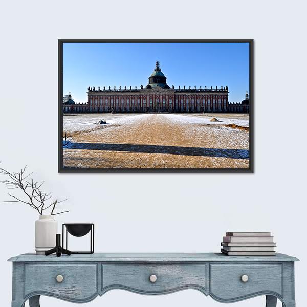 The Neues Palais Germany Panoramic Canvas Wall Art-1 Piece-36" x 12"-Tiaracle