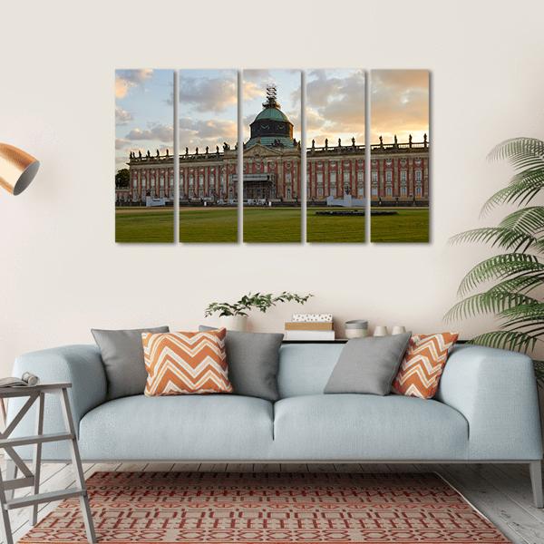 The Neues Palais In Germany Canvas Wall Art-5 Horizontal-Gallery Wrap-22" x 12"-Tiaracle
