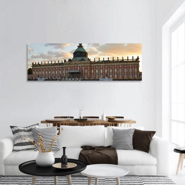 The Neues Palais In Germany Panoramic Canvas Wall Art-1 Piece-36" x 12"-Tiaracle