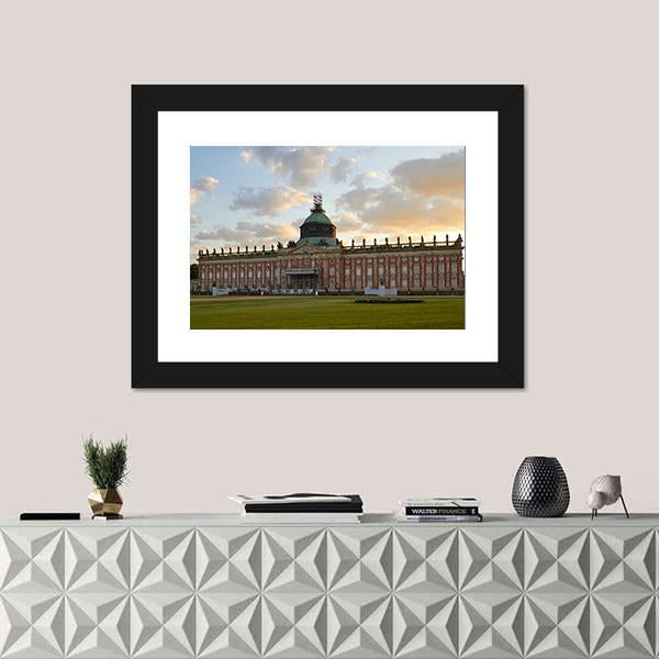 The Neues Palais In Germany Panoramic Canvas Wall Art-1 Piece-36" x 12"-Tiaracle