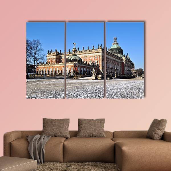 The Neues Palais Canvas Wall Art-3 Horizontal-Gallery Wrap-37" x 24"-Tiaracle
