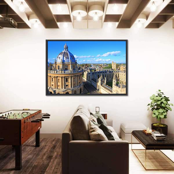 The Oxford University City Canvas Wall Art-5 Horizontal-Gallery Wrap-22" x 12"-Tiaracle