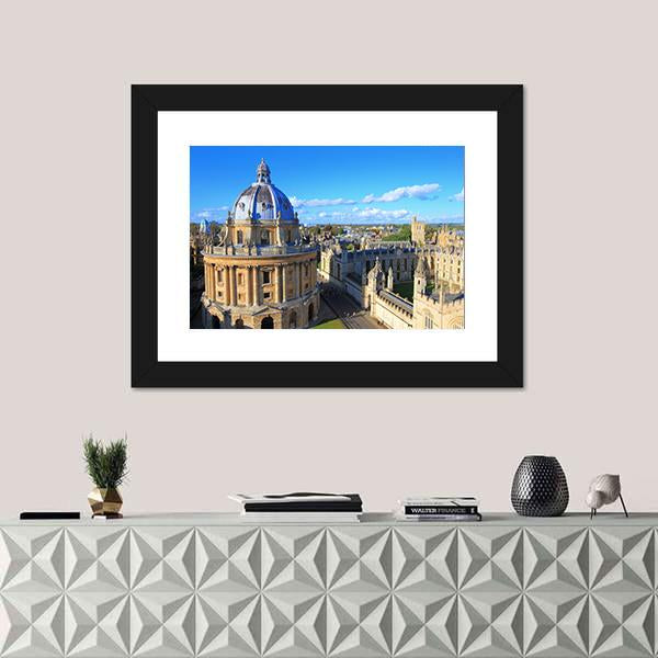 The Oxford University City Canvas Wall Art-5 Horizontal-Gallery Wrap-22" x 12"-Tiaracle