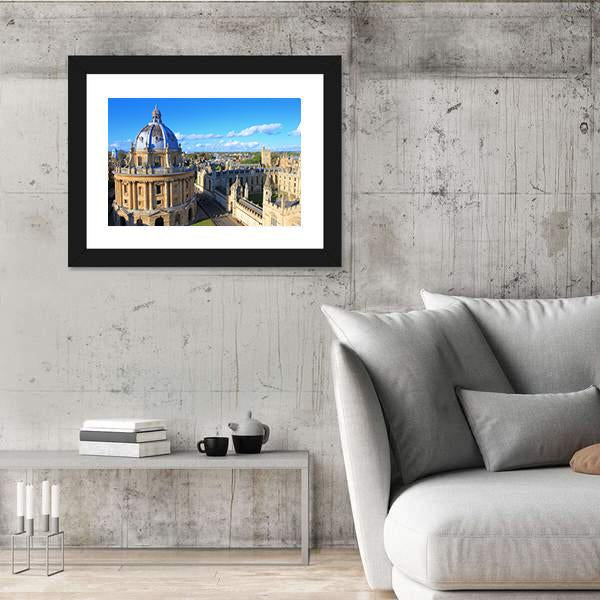 The Oxford University City Canvas Wall Art-5 Horizontal-Gallery Wrap-22" x 12"-Tiaracle