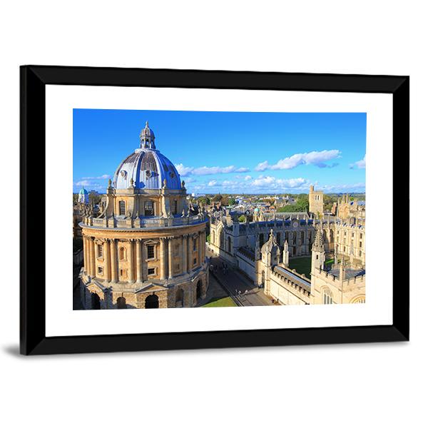 The Oxford University City Panoramic Canvas Wall Art-1 Piece-36" x 12"-Tiaracle