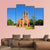 The Paulus Church Germany Canvas Wall Art-4 Pop-Gallery Wrap-50" x 32"-Tiaracle