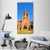 The Paulus Church Germany Vertical Canvas Wall Art-1 Vertical-Gallery Wrap-12" x 24"-Tiaracle