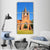 The Paulus Church Germany Vertical Canvas Wall Art-1 Vertical-Gallery Wrap-12" x 24"-Tiaracle