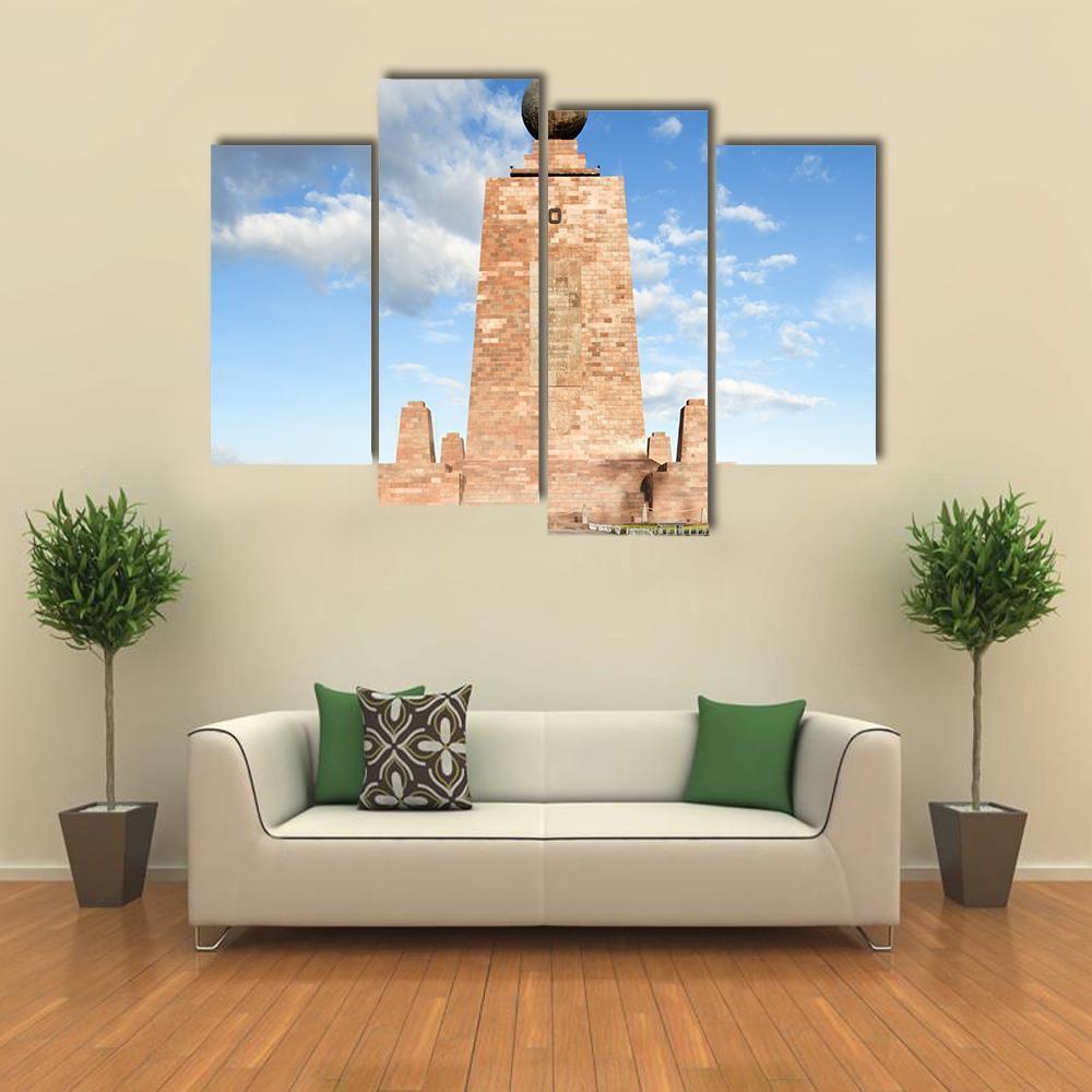 The Pyramidal Monument Canvas Wall Art-4 Pop-Gallery Wrap-50" x 32"-Tiaracle